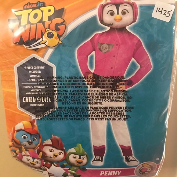 Costumes Nick Jr Top Wing Penny Costume Poshmark